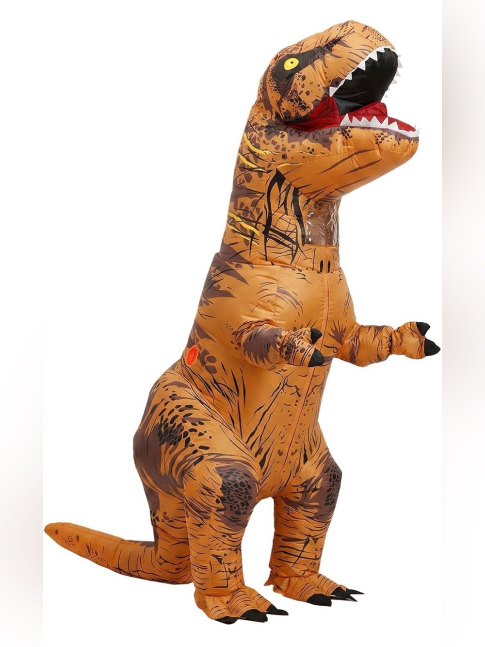 T-REX Inflatable Costume for Adults (150-190cm) | Funny Blow Up Dino Outfit | Fu